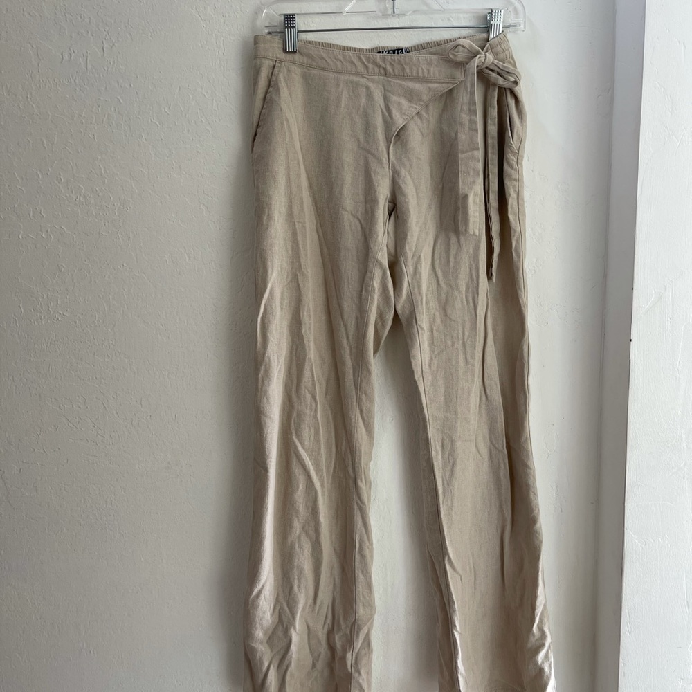 Volcom linen flowy pants